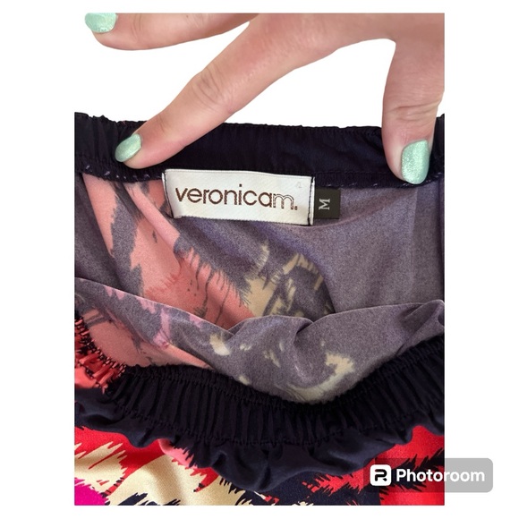 Veronica M drop waist tube top maxi dress size MEDIUM - Picture 3 of 4